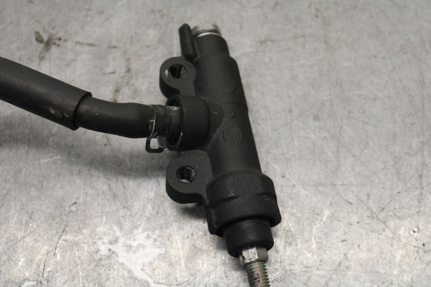 19-21 TRIUMPH SPEED TWIN 1200 REAR BACK BRAKE MASTER CYLINDER W RESERVOIR BB653