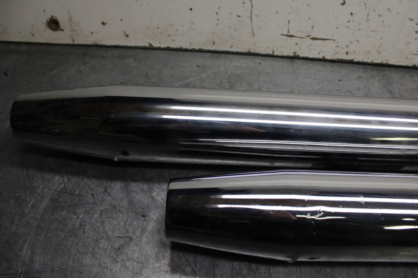 99-00 YAMAHA V STAR 1100 MUFFLER EXHAUST SILENCER PIPE BB711