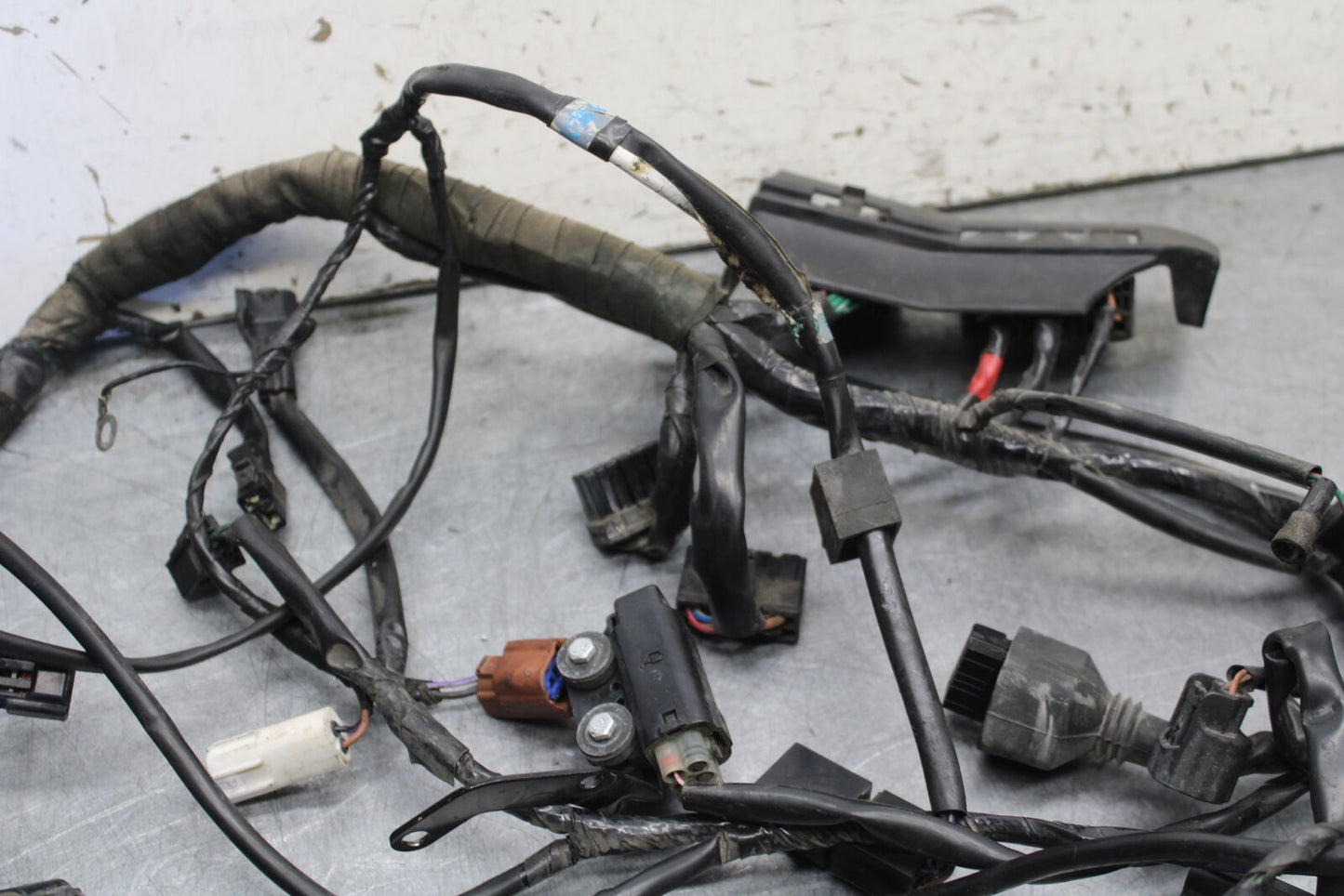 07-08 TRIUMPH DAYTONA 675 MAIN ENGINE WIRING HARNESS WIRE LOOM T2501656 BB685