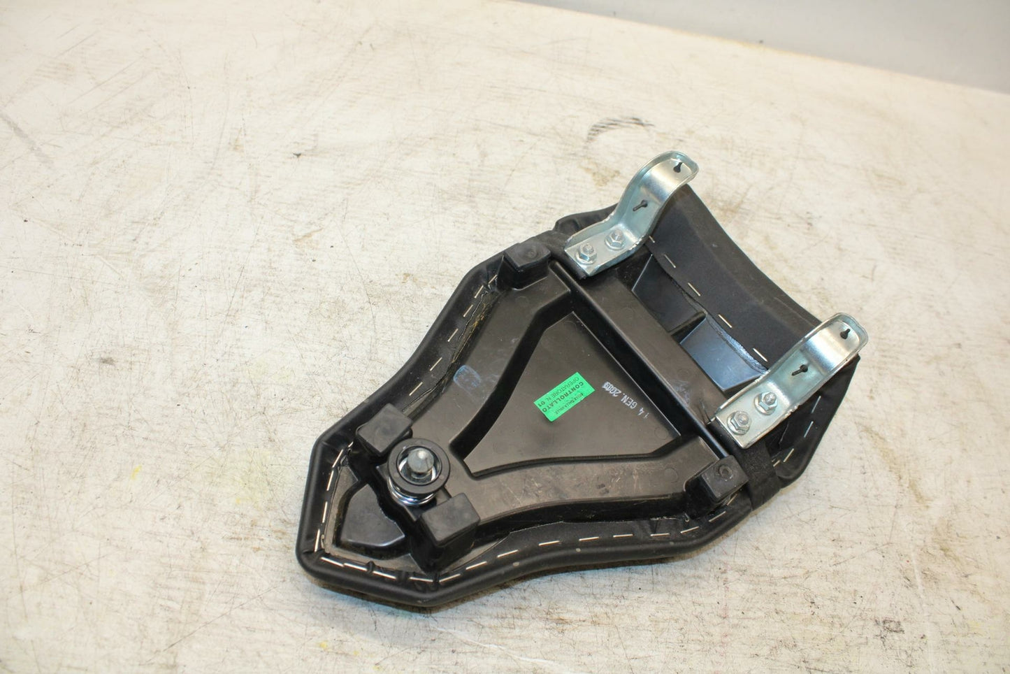 08-10 DUCATI 848 REAR BACK PASSENGER TANDEM SEAT PAD SADDLE PILLION BB369