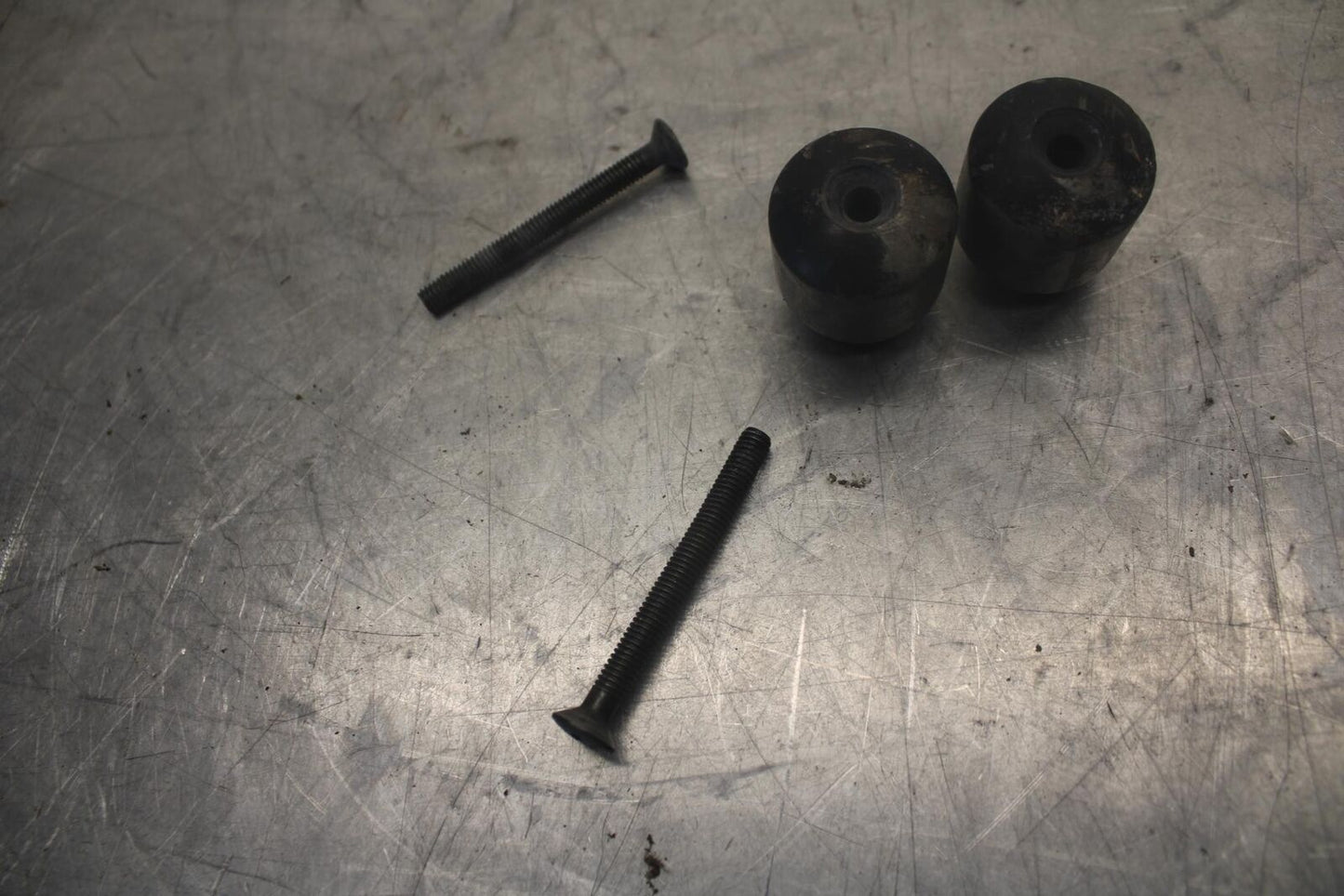 00-01 HONDA RVT1000R SP1 RC51 HANDLEBAR END CAPS WEIGHTS BB461