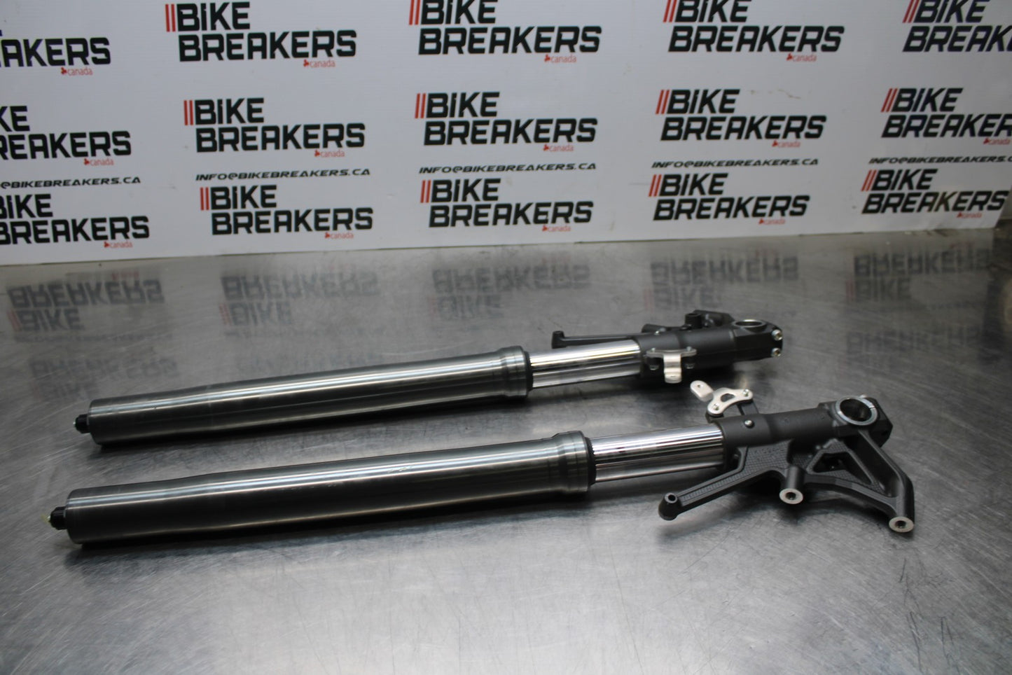 23-24 KAWASAKI NINJA ZX14R NEW!! FRONT FORKS SHOCK SUSPENSION SET PAIR BB764