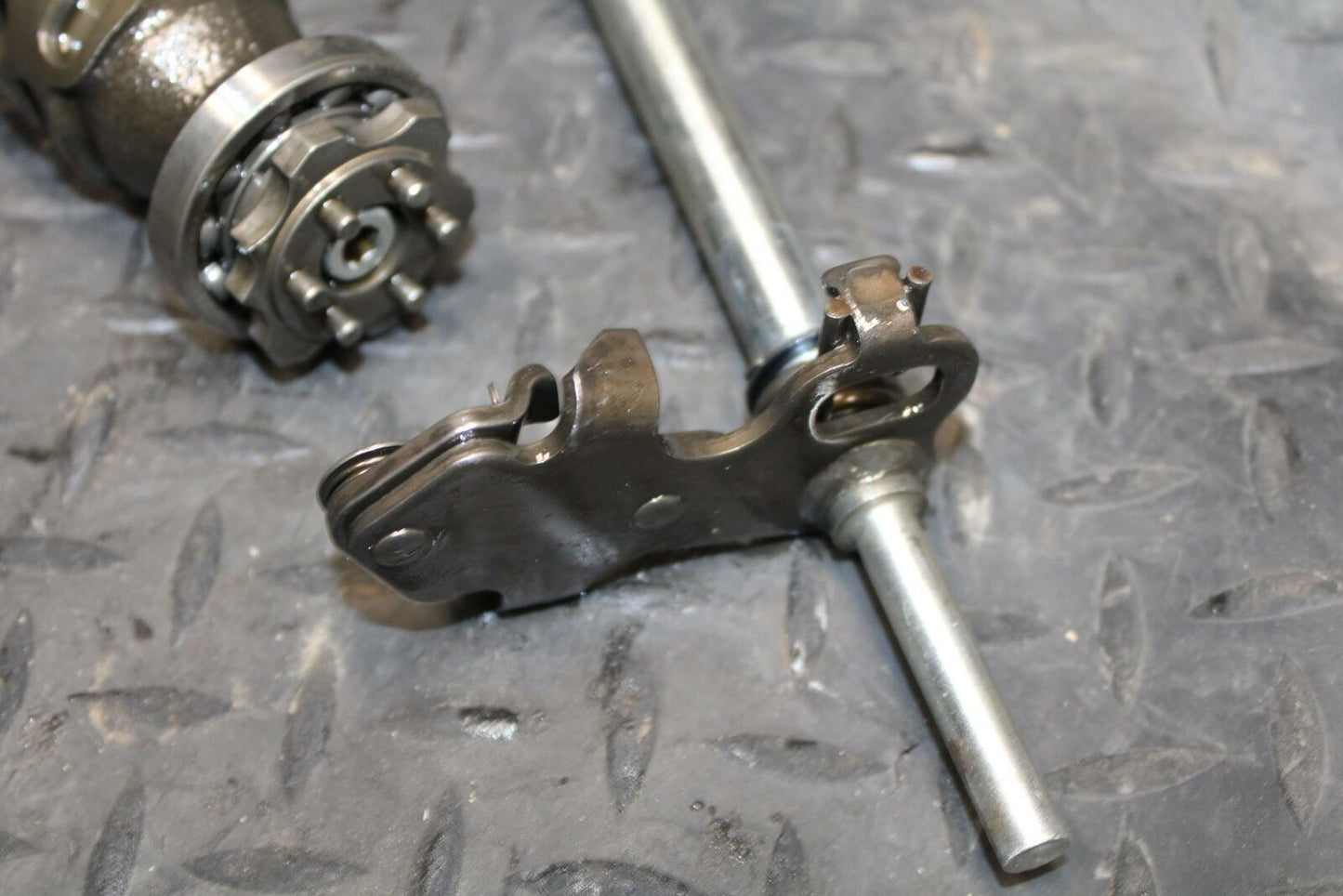 98 HONDA CBR600F3 ENGINE TRANSMISSION GEAR SHIFT SHIFTER CAM DRUM BB201