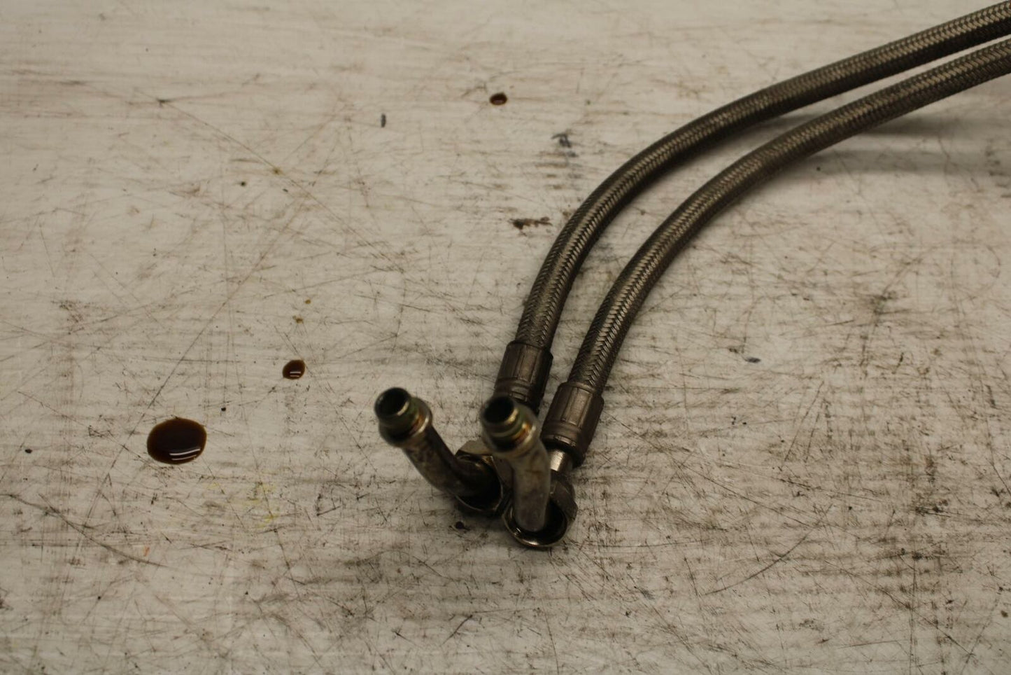 12 DUCATI MONSTER 796 ENGINE MOTOR OIL COOLER HOSES BB276