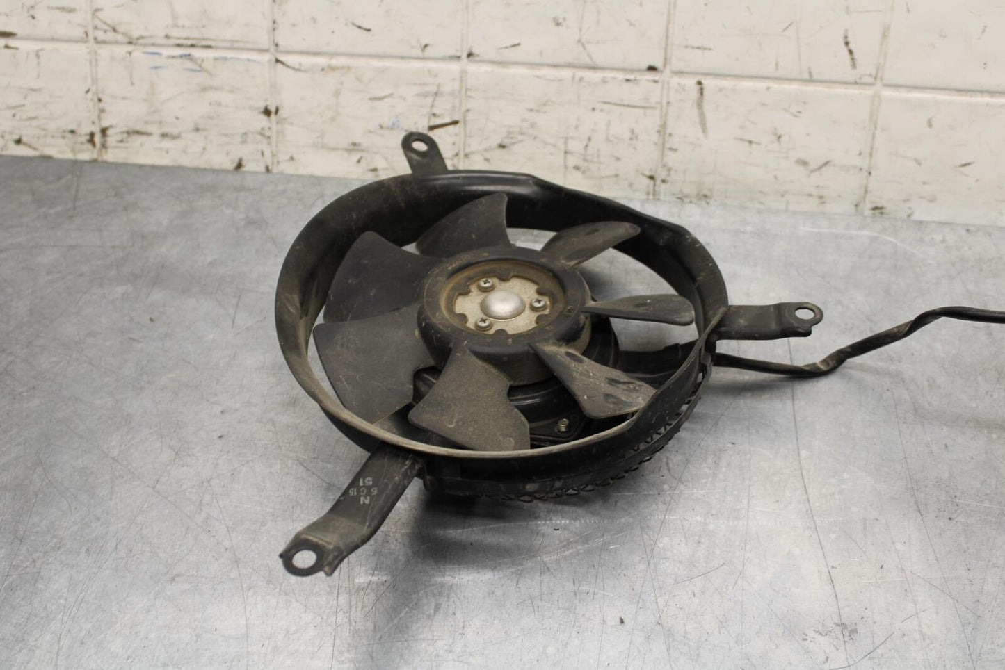 2001 Suzuki GSXR600 ENGINE RADIATOR COOLING FAN 17800-35F00 BB59