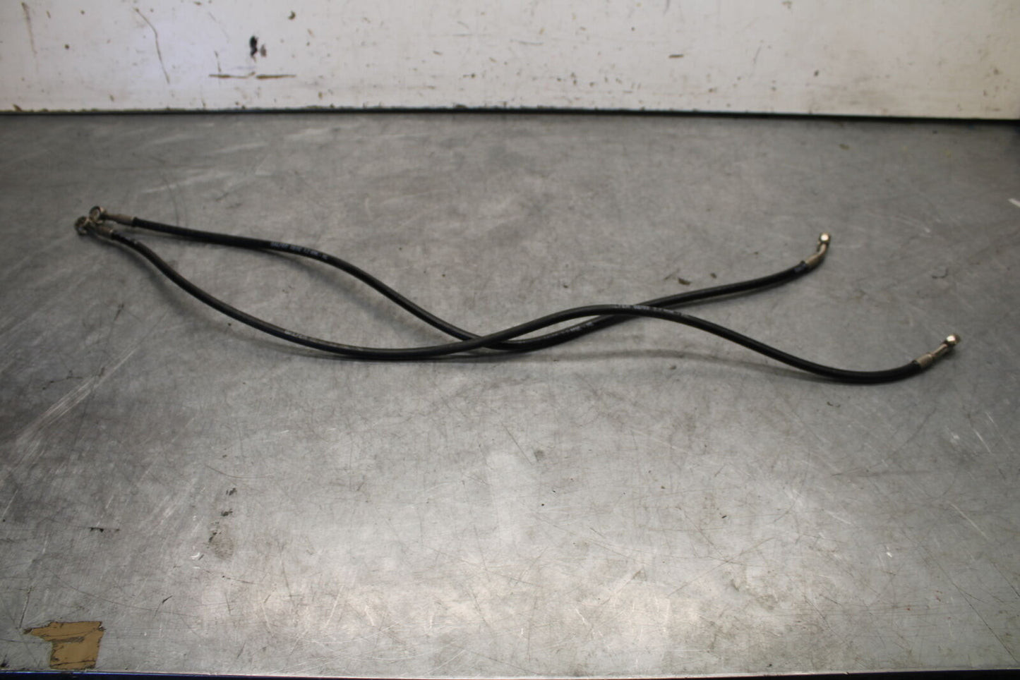 04-05 SUZUKI GSXR600 AFTERMARKET GALFER FRONT BRAKE CALIPER HOSES LINES BB658