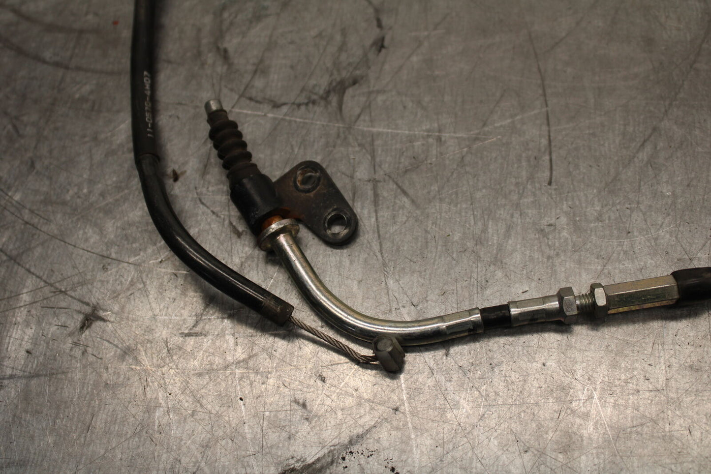 12-17 KAWASAKI ER-6N Z650 CLUTCH CABLE LINE BB709
