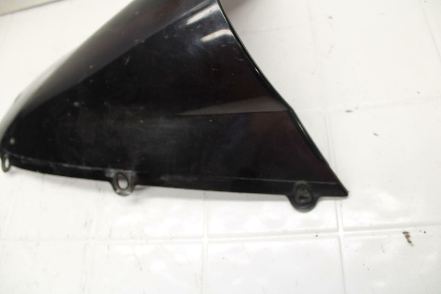 98-99 YAMAHA YZF R1 DOUBLE BUBBLE SMOKE FRONT WINDSHIELD WINDSCREEN BB08