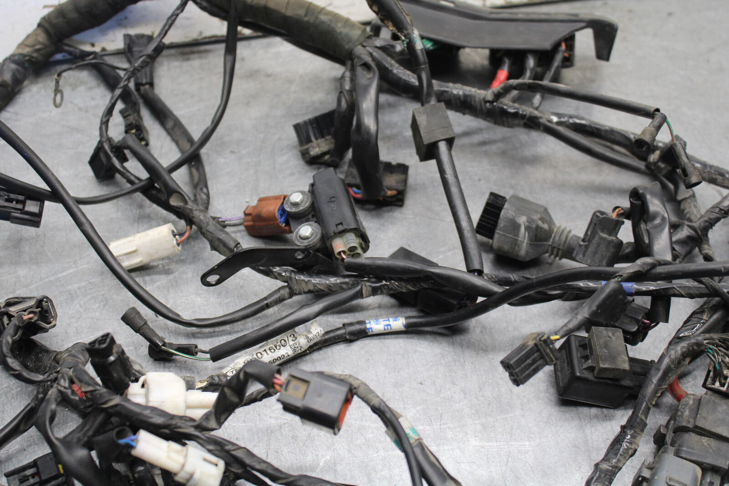07-08 TRIUMPH DAYTONA 675 MAIN ENGINE WIRING HARNESS WIRE LOOM T2501656 BB685