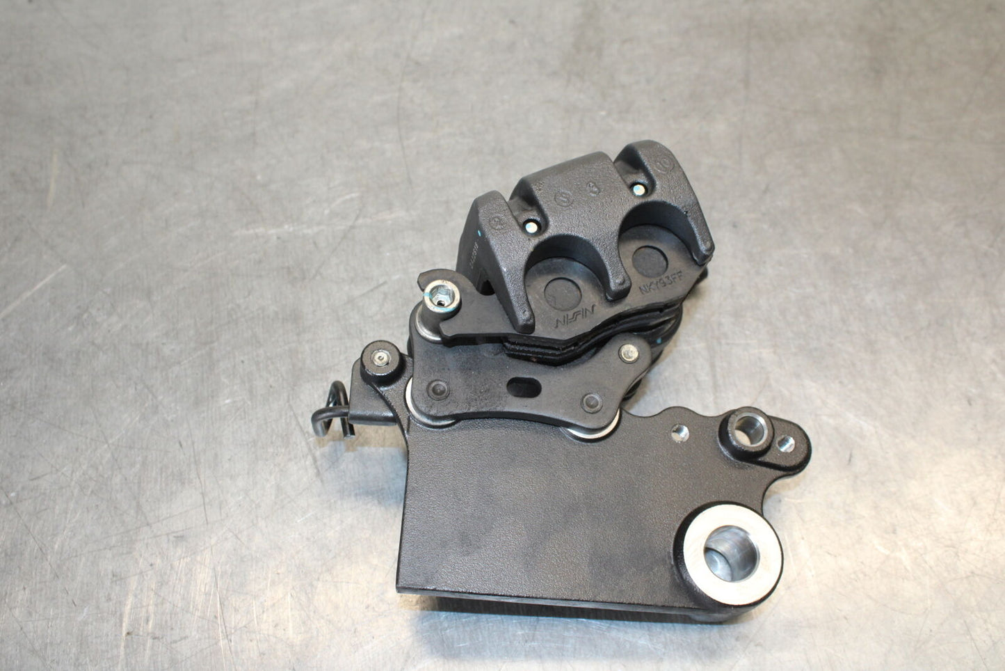 18-23 KAWASAKI NINJA 400 REAR BACK BRAKE CALIPER W MOUNT BRACKET BB679