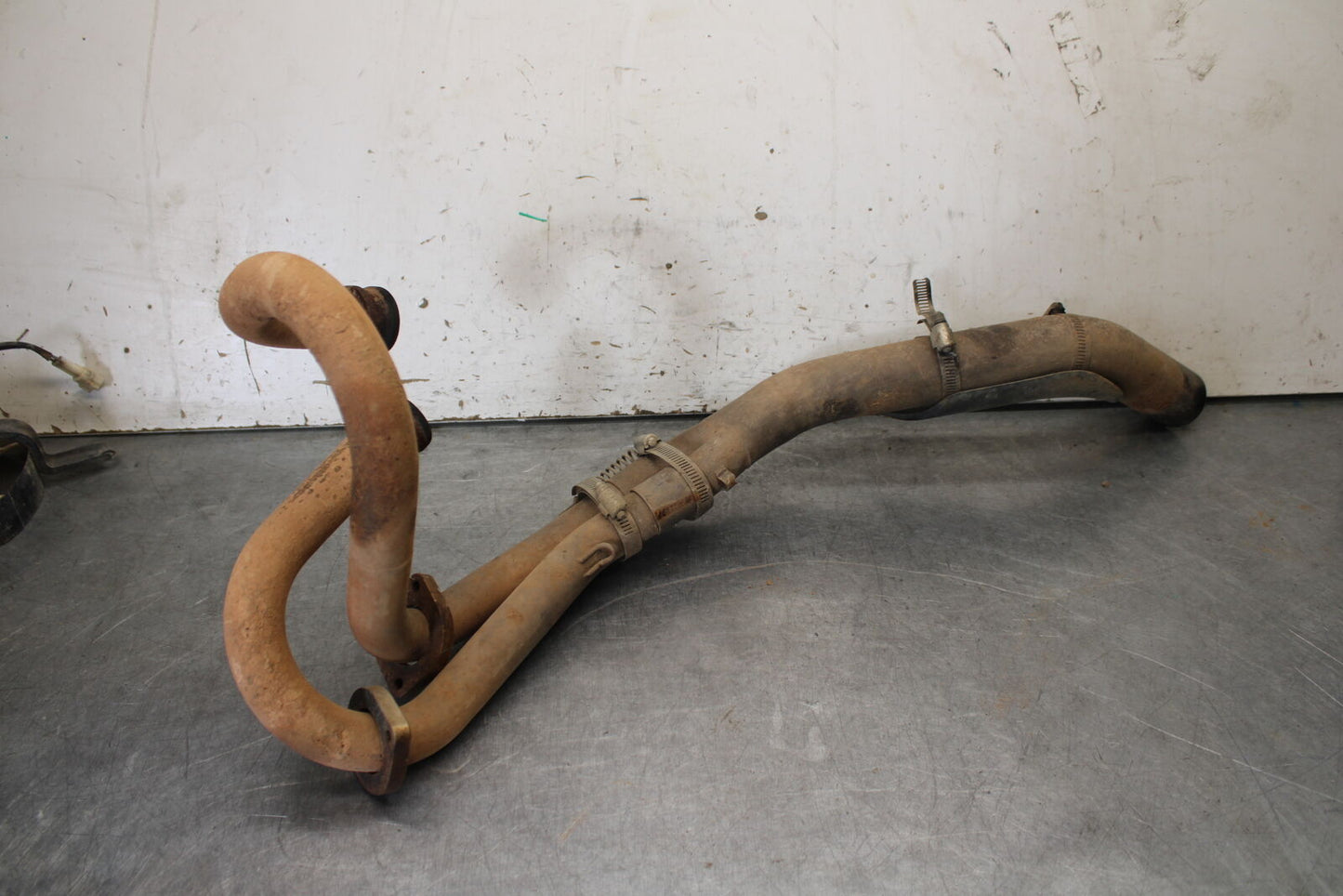 01-05 YAMAHA RAPTOR 660R EXHAUST HEADER PIPE 5LP-14621-00-00 BB695