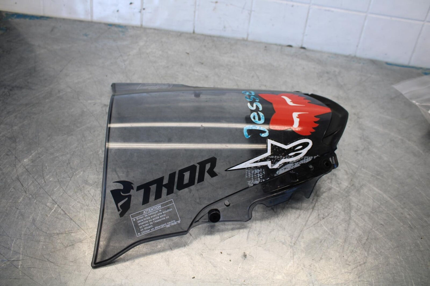 17-18 YAMAHA YZF R3 FRONT WINDSHIELD WINDSCREEN BB438