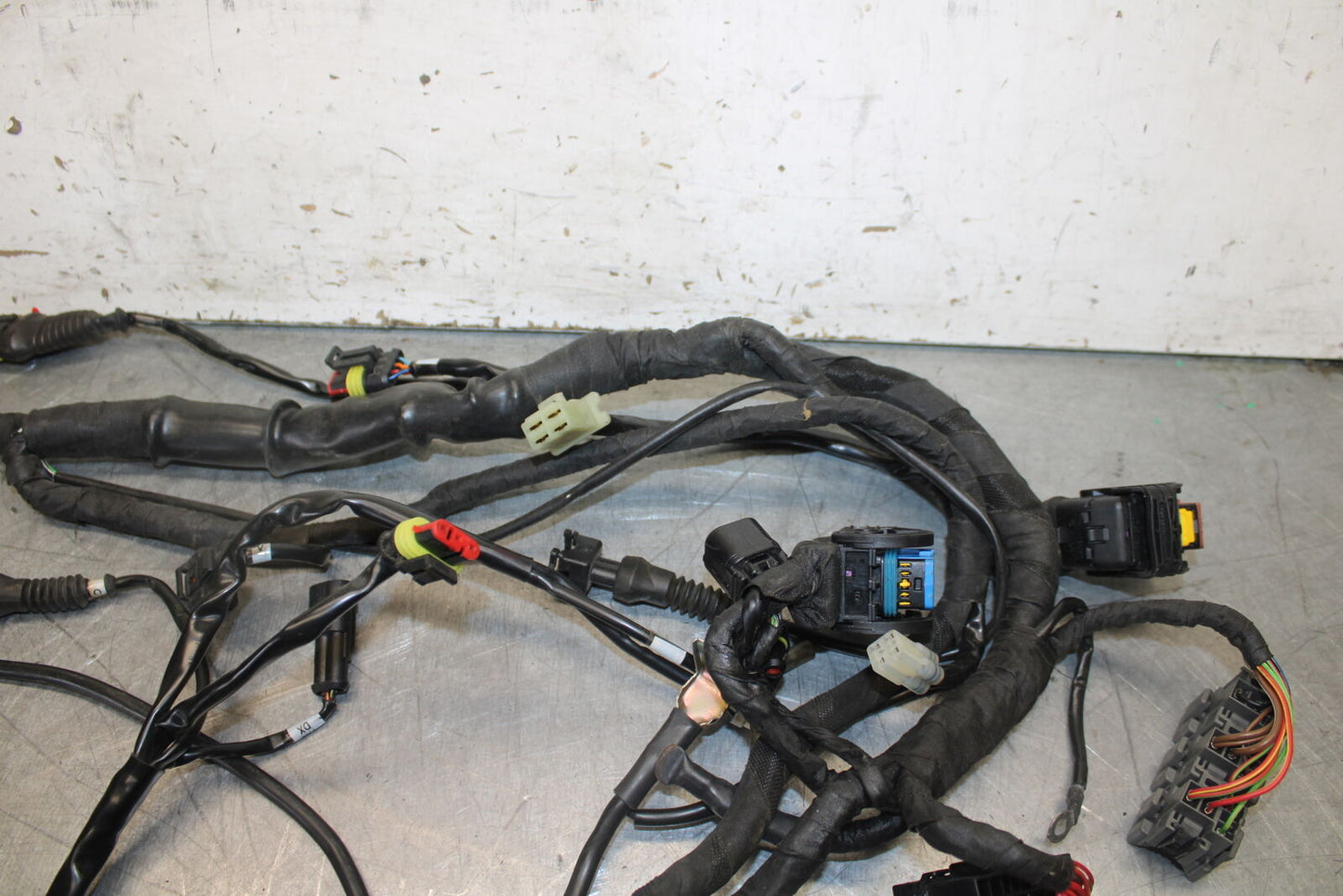 12-13 DUCATI STREETFIGHTER 848 MAIN ENGINE WIRING HARNESS MOTOR WIRE LOOM BB705