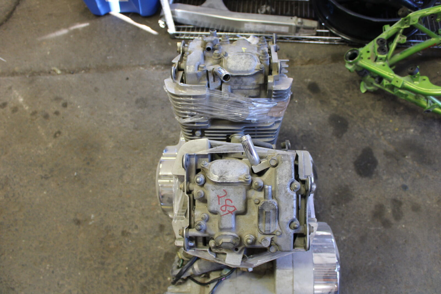 03-08 HONDA VTX1300C ENGINE MOTOR BB287