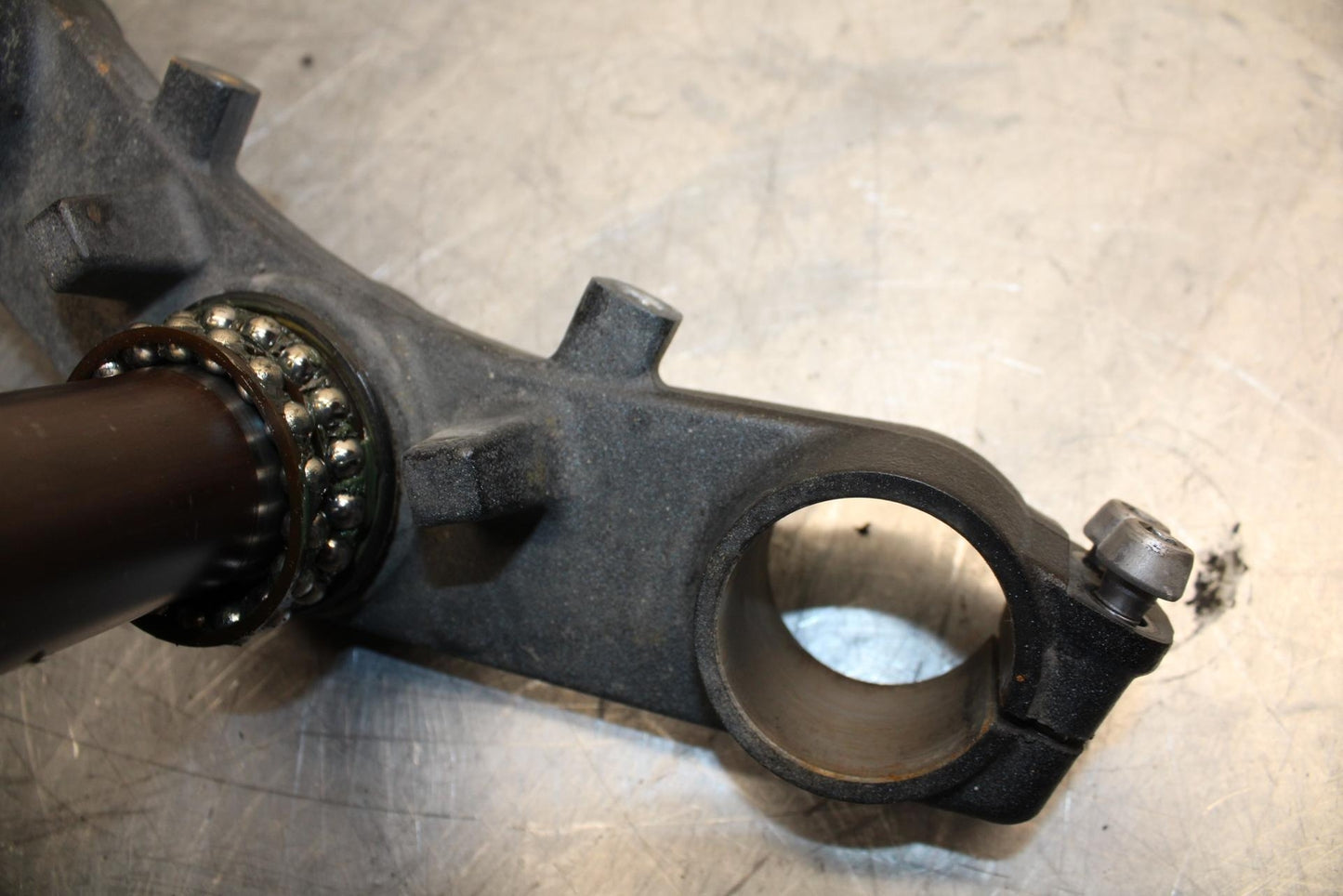 11 KAWASAKI NINJA 650 ER EX 650 FRONT FORKS CLAMP LOWER TRIPLE TREE STEM BB503