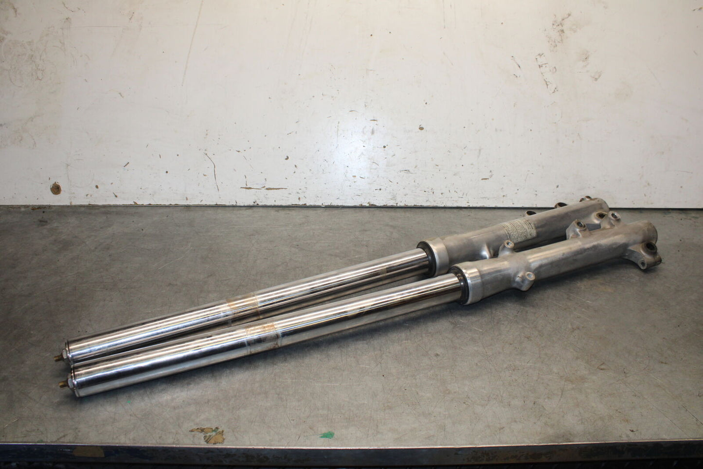 85-86 SUZUKI MADURA 1200 FRONT FORKS SHOCK SUSPENSION SET PAIR BB691
