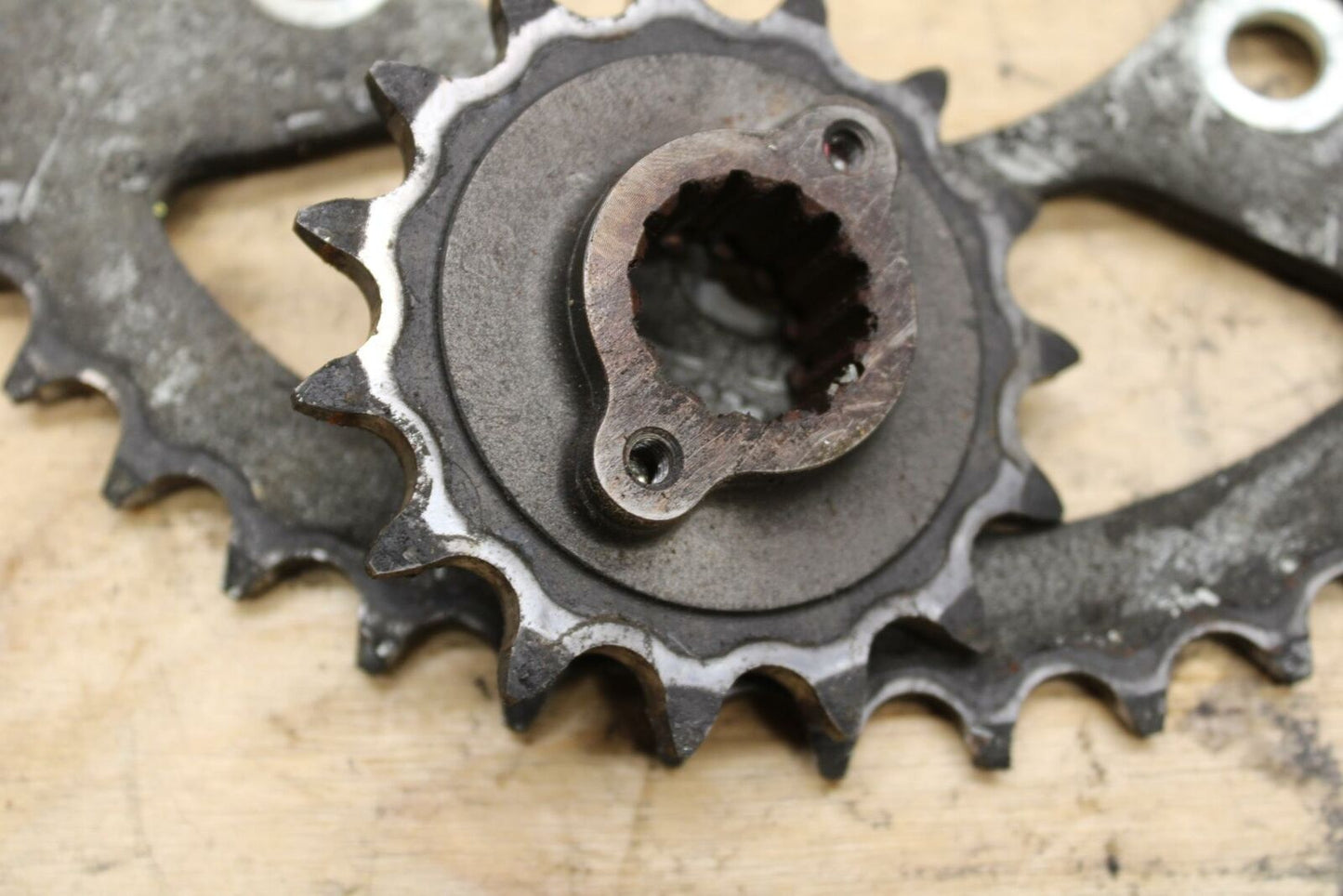 08-14 DUCATI MONSTER 696 FRONT REAR BACK SPROCKET SET BB324
