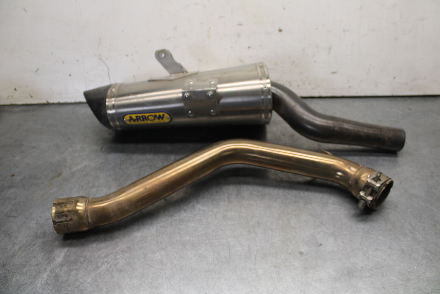 09-11 TRIUMPH DAYTONA 675 ARROW AFTERMARKET EXHAUST PIPE SLIP ON SILENCER BB652