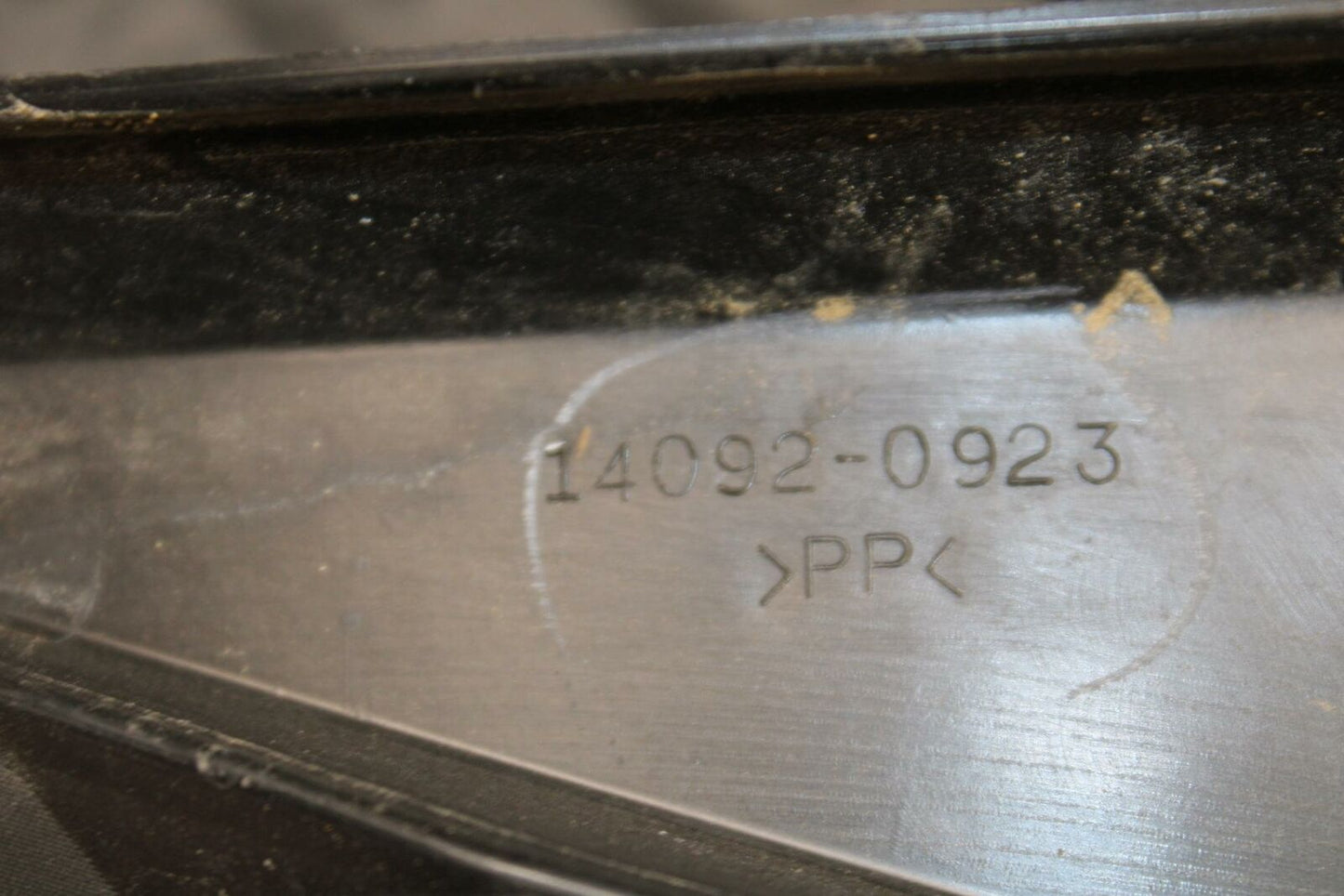 17 KAWASAKI NINJA 300 RIGHT LEFT GAS FUEL TANK PANELS COVERS TRIM SET BB215