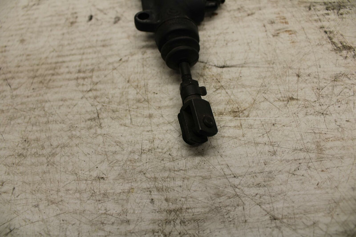 06-12 BMW F800ST REAR BACK BRAKE MASTER CYLINDER W RESERVOIR BB291