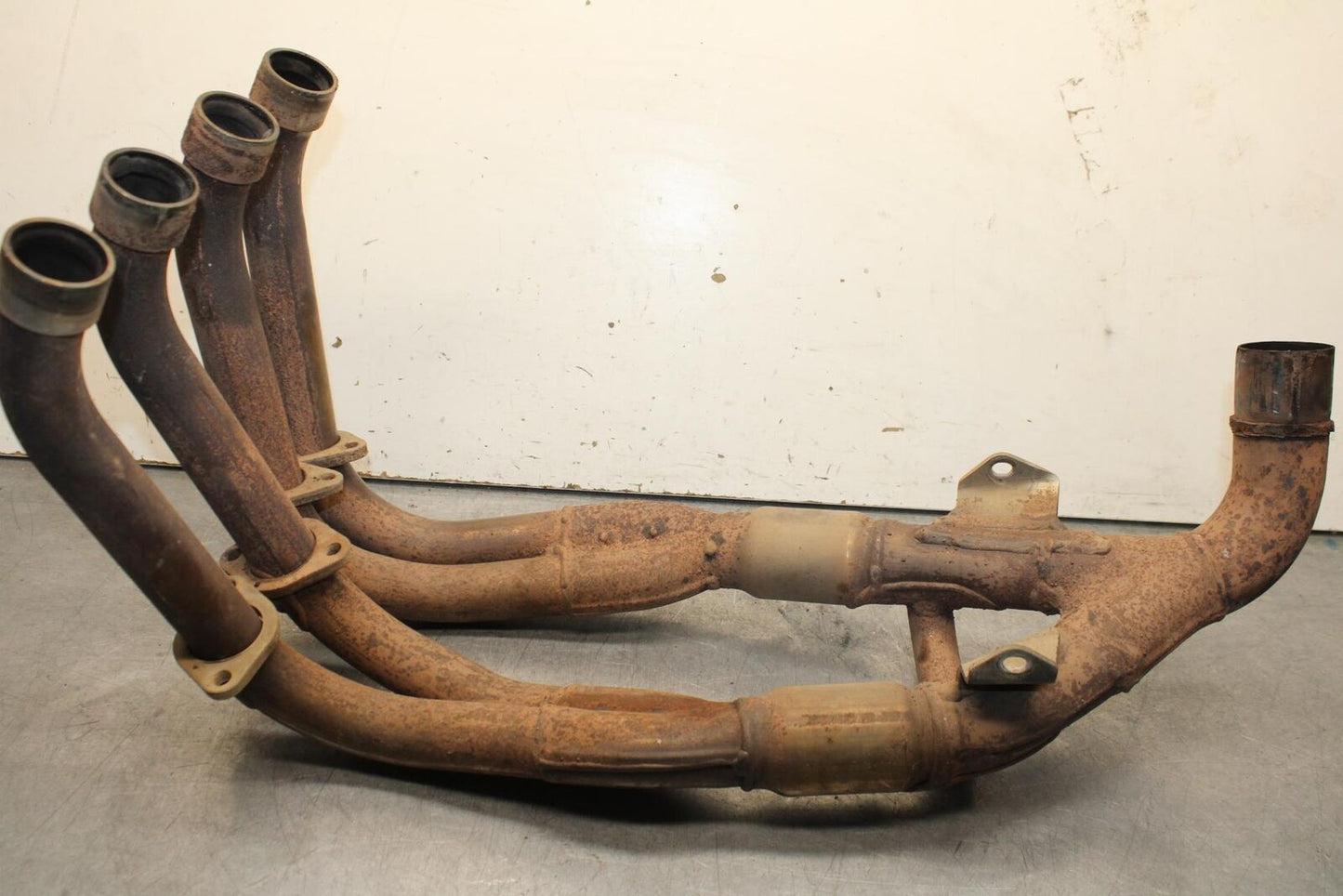 03-04 HONDA CBR600RR EXHAUST HEADER PIPES MANIFOLD 18150-MEE-003 BB628
