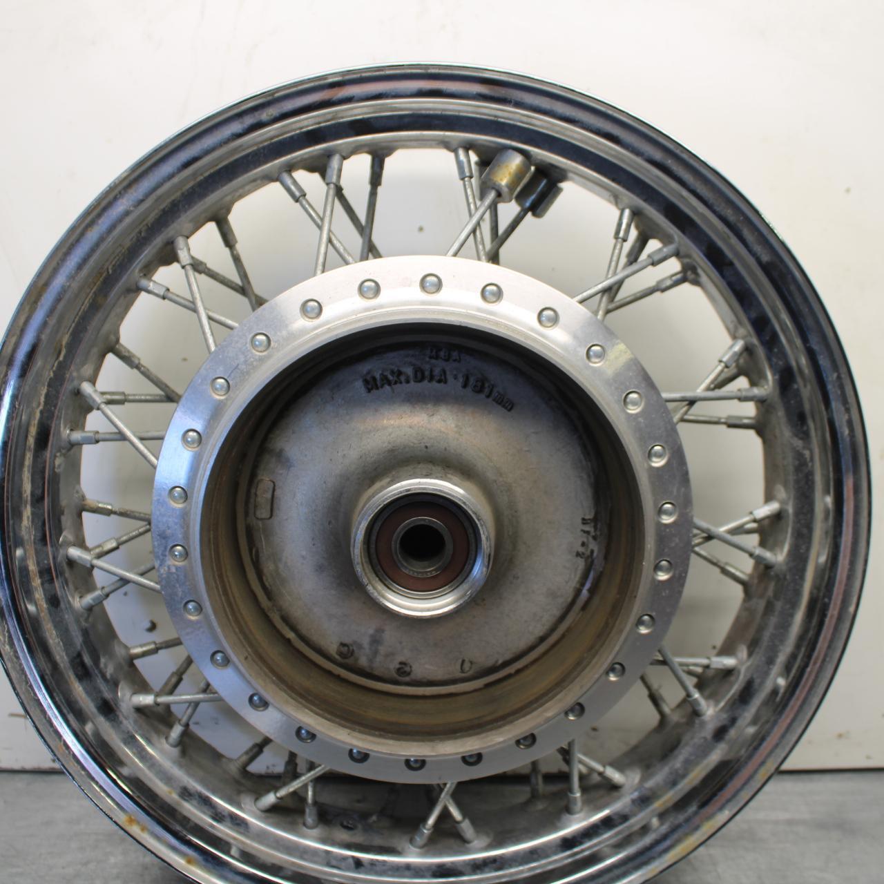 01-02 HONDA SHADOW SPIRIT 750 REAR ROTOR RIM WHEEL 43100-MJ1-832 BB632