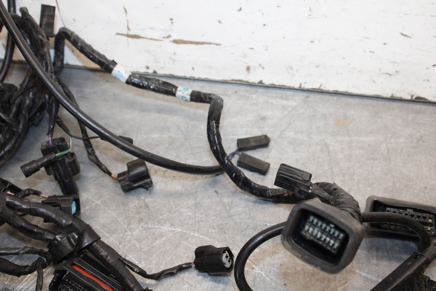 14-15 TRIUMPH STREET TRIPLE R MAIN ENGINE WIRING HARNESS MOTOR WIRE LOOM BB441