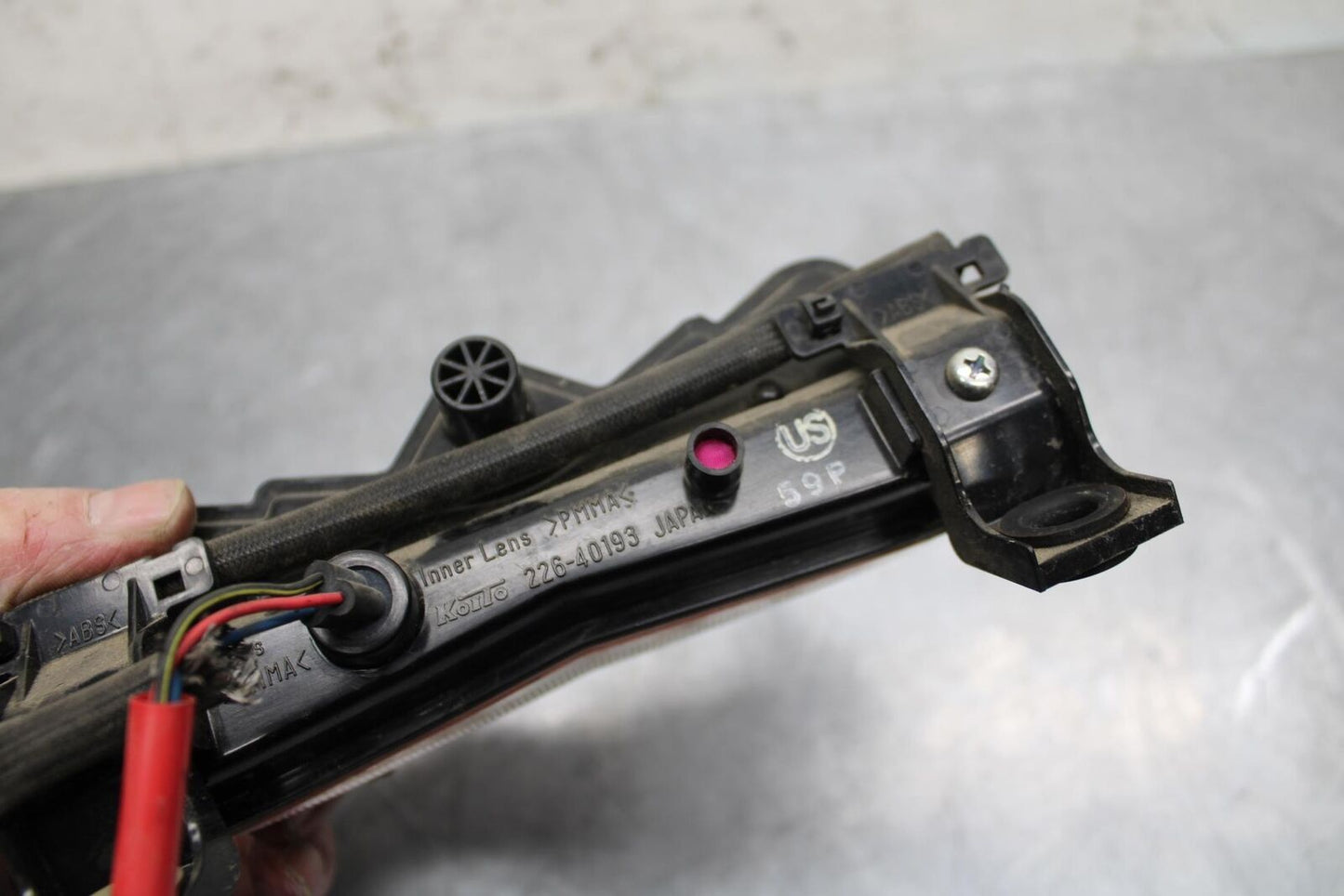 03-06 KAWASAKI Z1000 REAR TAIL TAILLIGHT BACK BRAKE LIGHT BB487