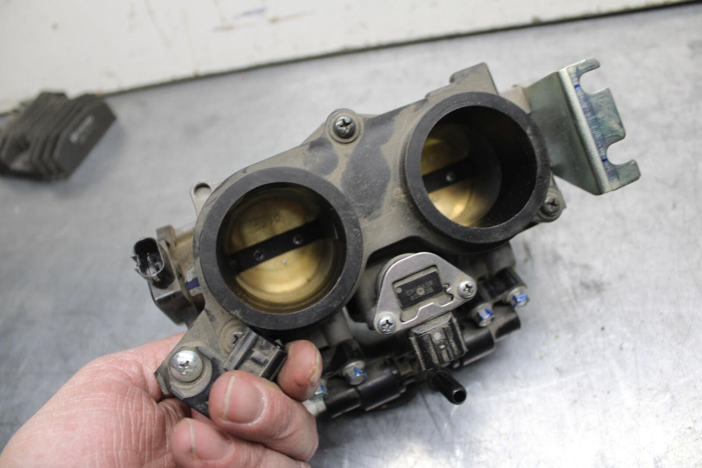 17 HONDA CRF1000LD AFRICA TWIN DCT ABS THROTTLE BODY BODIES BB97