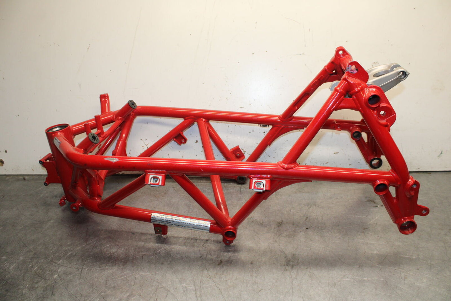 09-11 DUCATI STREETFIGHTER 1098 FRAME CHASSIS BB705