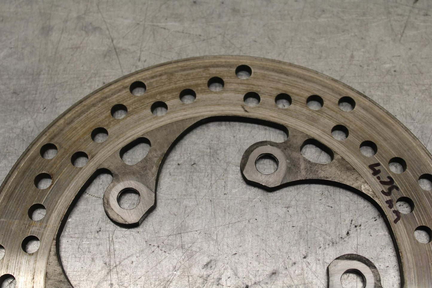 2011 Suzuki GSXR600 REAR ROTOR BACK BRAKE DISC 69211-18G00 BB94