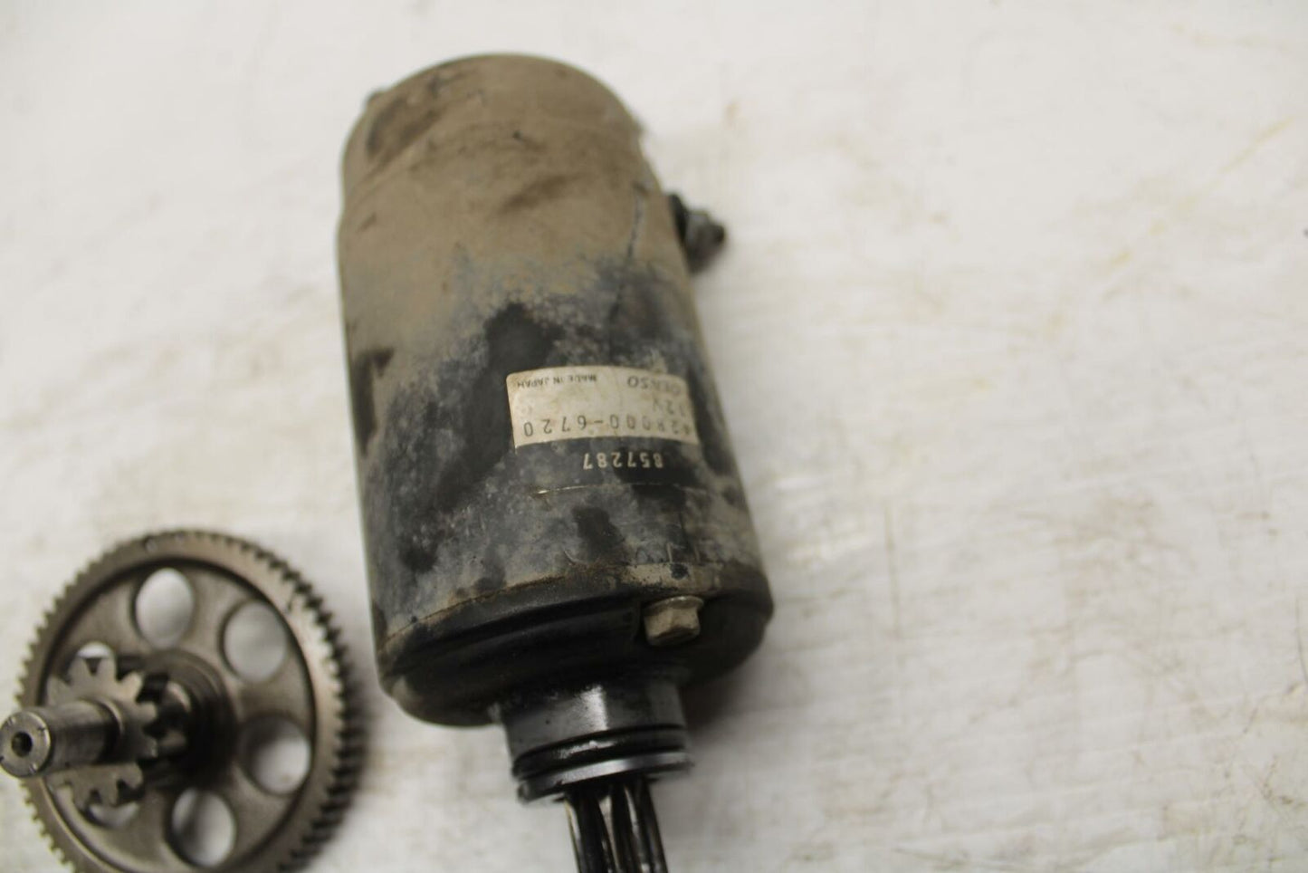 10-11 APRILIA RSV4 ENGINE STARTING STARTER MOTOR -DC 12V BB268