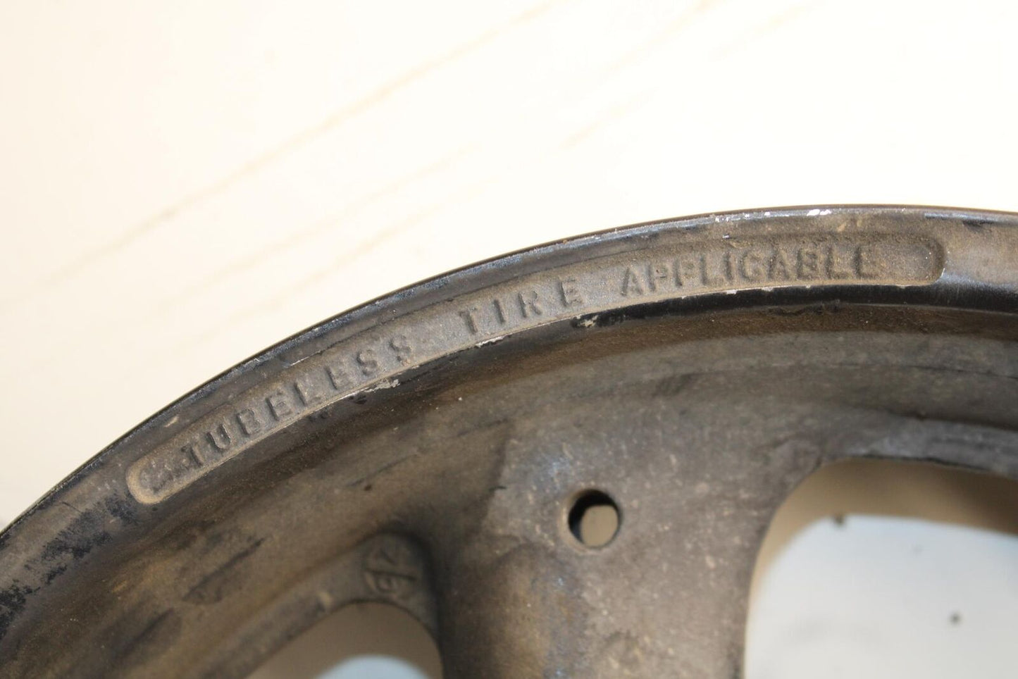 1995 Suzuki RF600R REAR BACK WHEEL BB615