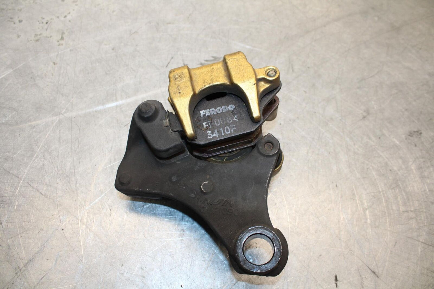 2006 Triumph Daytona 675 Triple REAR BACK BRAKE CALIPER W MOUNT BRACKET BB434