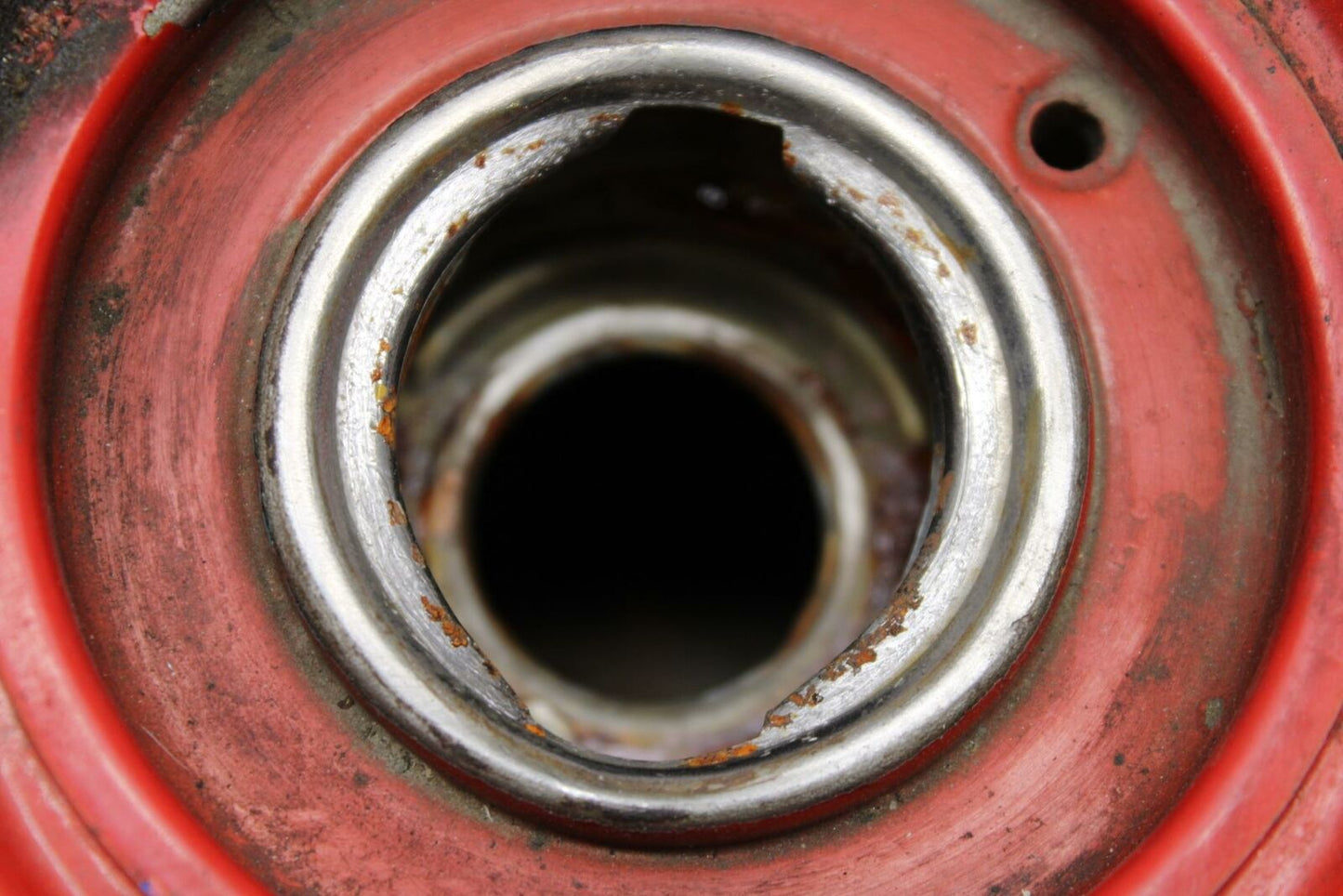 86 SUZUKI GS750ES GAS TANK FUEL CELL PETROL RESERVOIR BB233