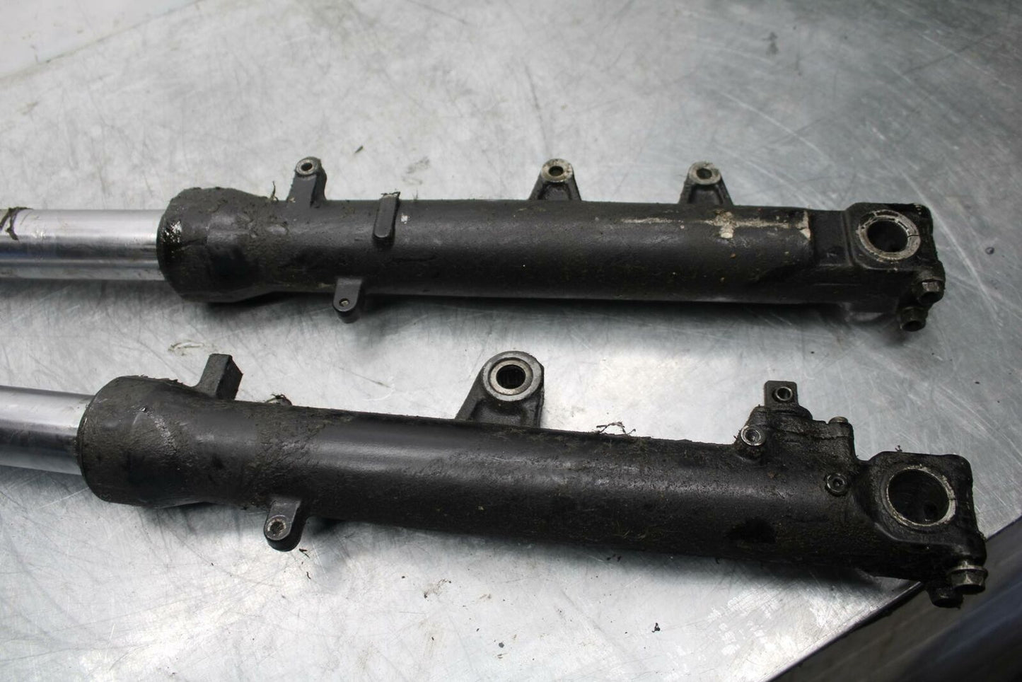 87-88 HONDA CBR1000F FRONT FORKS SHOCK SUSPENSION SET PAIR BB420