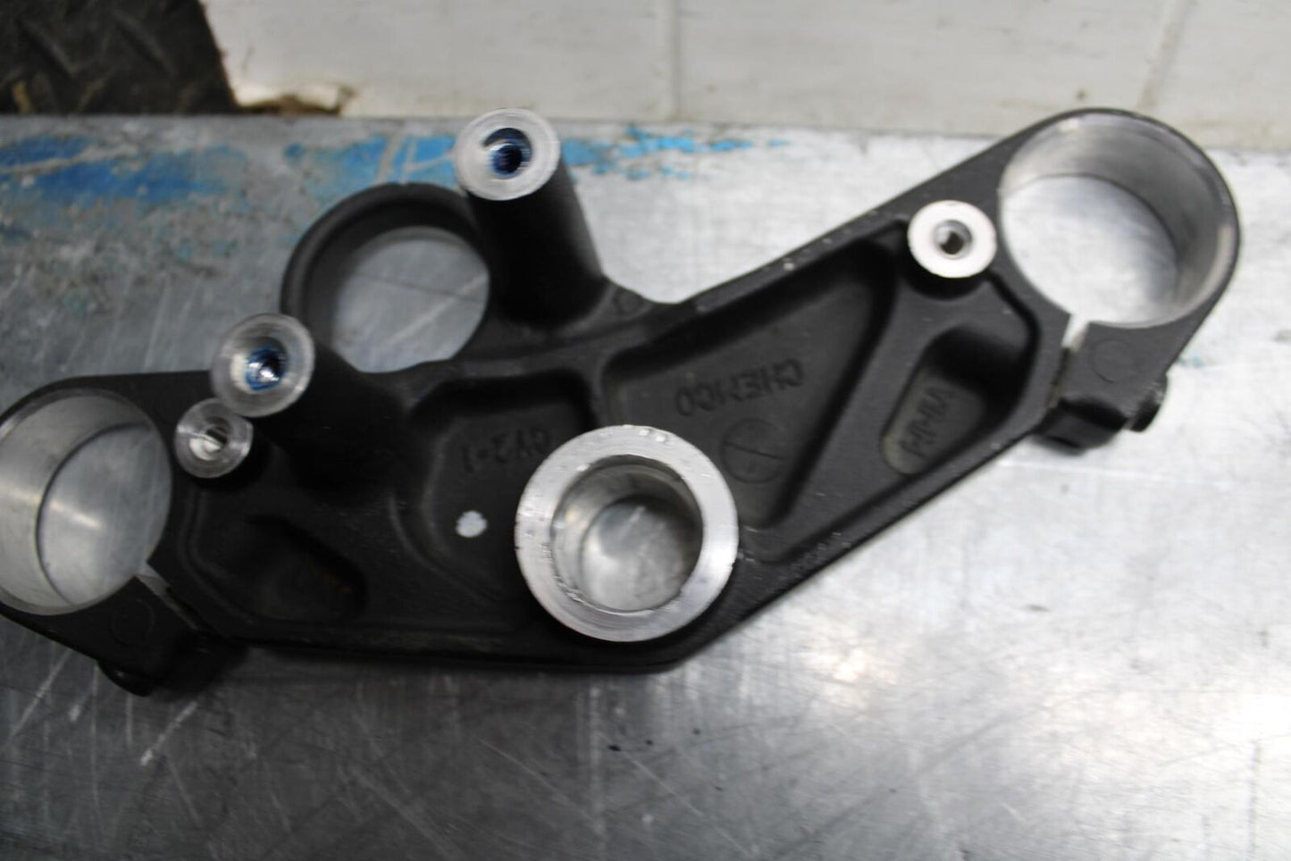 17-18 YAMAHA YZF R3 FORKS UPPER TRIPLE TREE CLAMP BB438