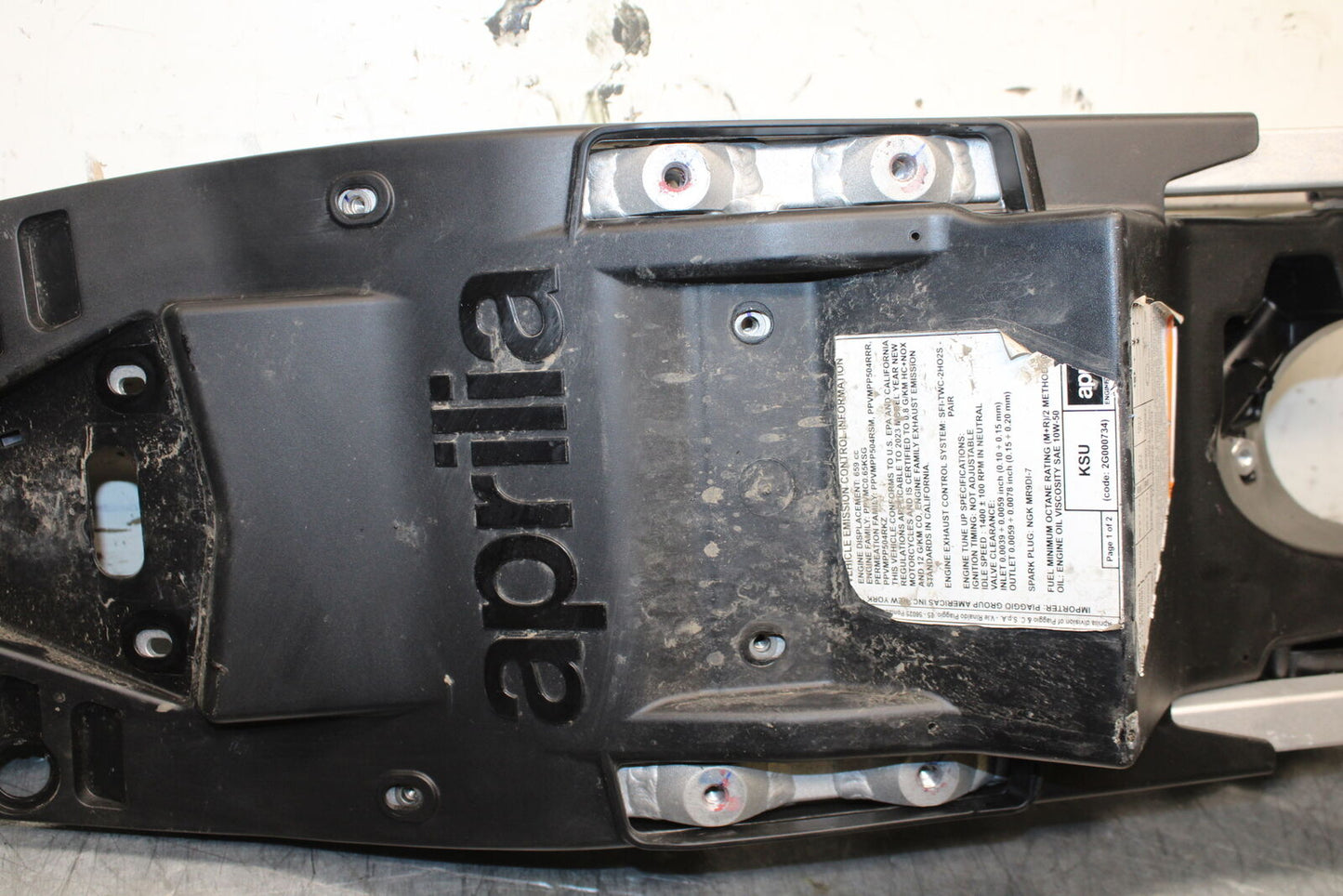 21-24 APRILIA TUONO 660 FACTORY REAR SUBFRAME BACK SUB FRAME BB733