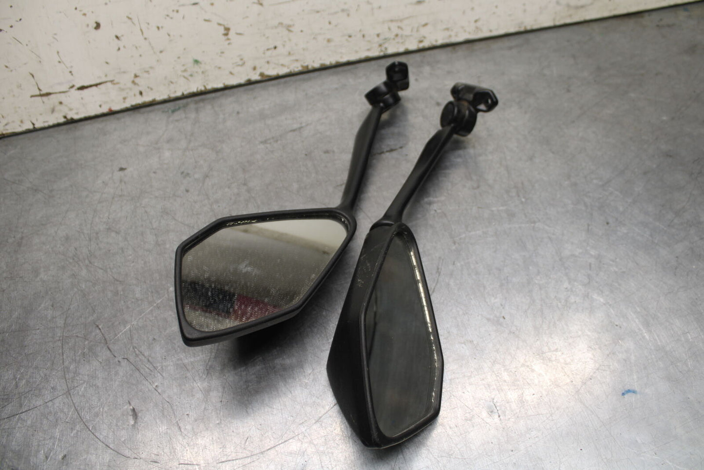 18-23 KAWASAKI NINJA 400 EX400 ABS REAR VIEW MIRROR SET PAIR MIRRORS BB747