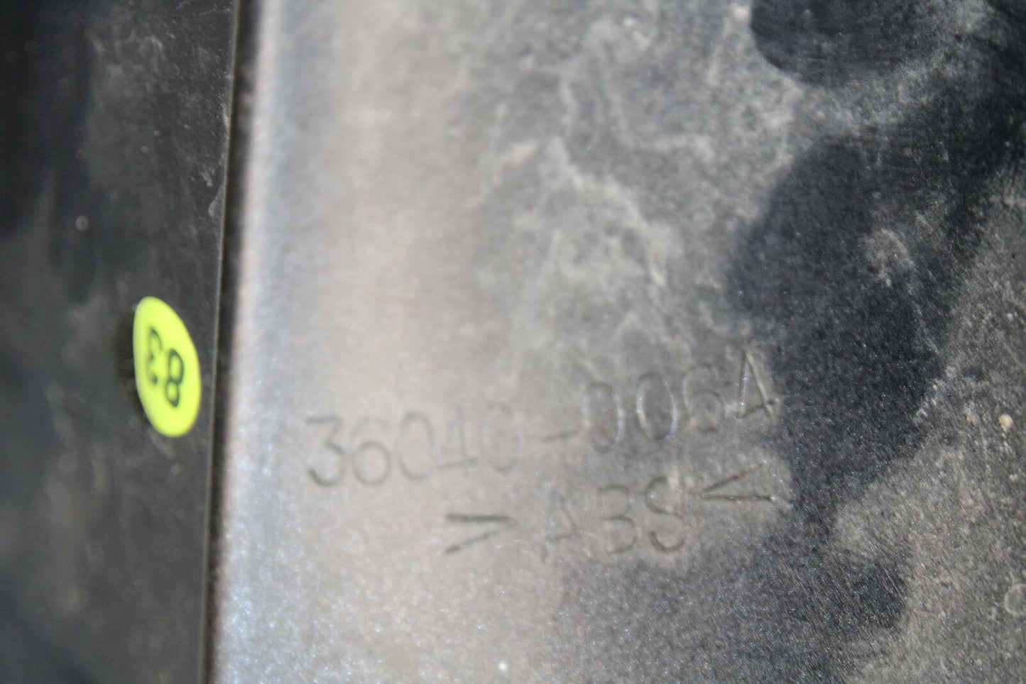 07-09 KAWASAKI VERSYS 650 REAR BACK TAIL FAIRING COWL SHROUD BB206