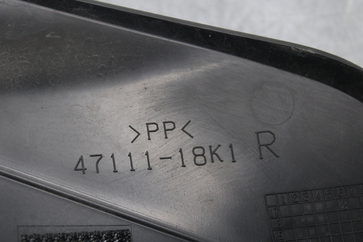 17-24 SUZUKI SV650 RIGHT GAS TANK FUEL CELL PANEL COVER TRIM COWL BB706
