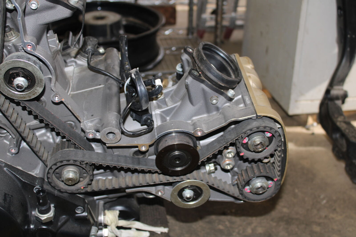 12-13 DUCATI STREETFIGHTER 848 ENGINE MOTOR BB705