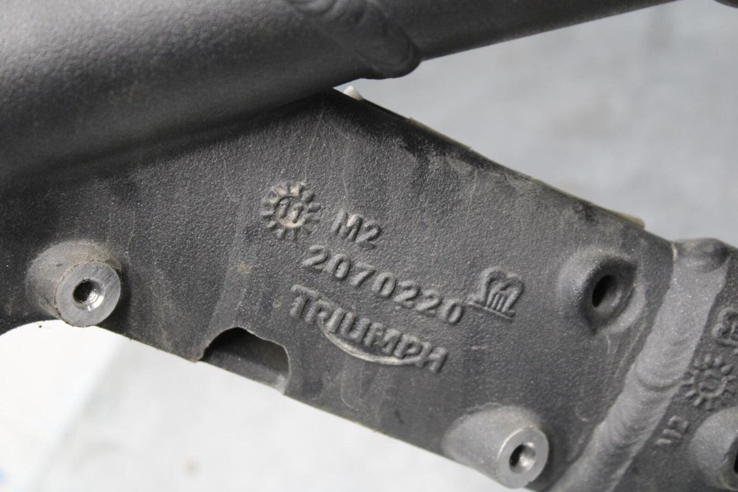 2012 Triumph Daytona 675R FRAME CHASSIS BB589