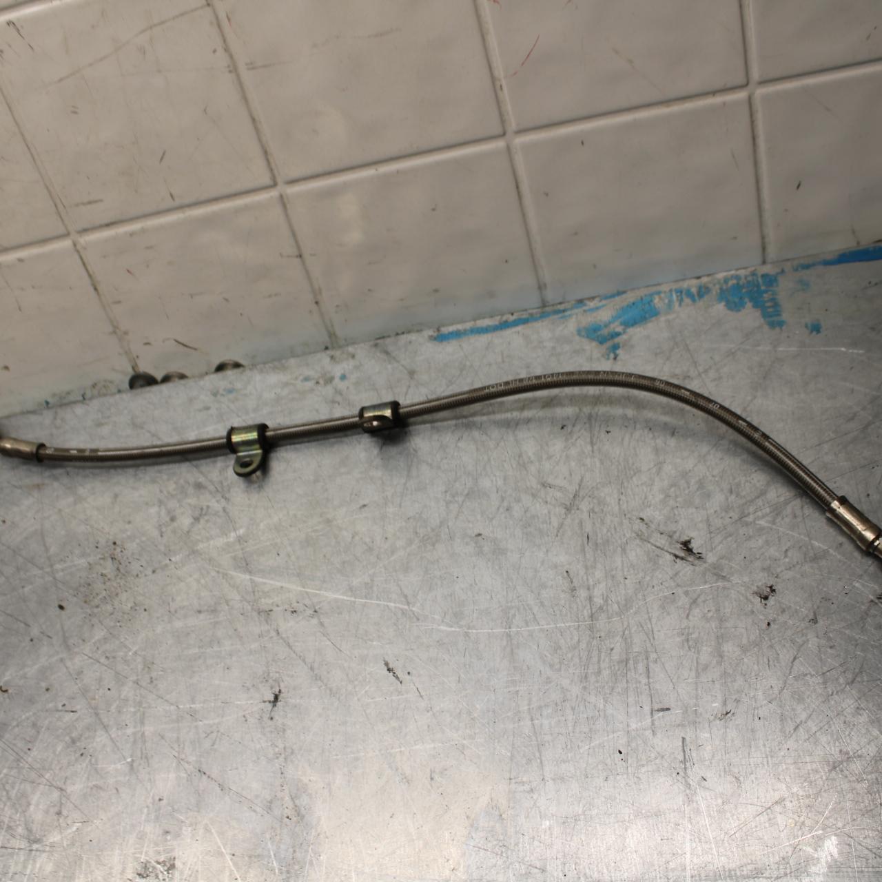 06-07 TRIUMPH DAYTONA 675 DAYTONA 675 BRAIDED REAR BACK BRAKE HOSE BB441