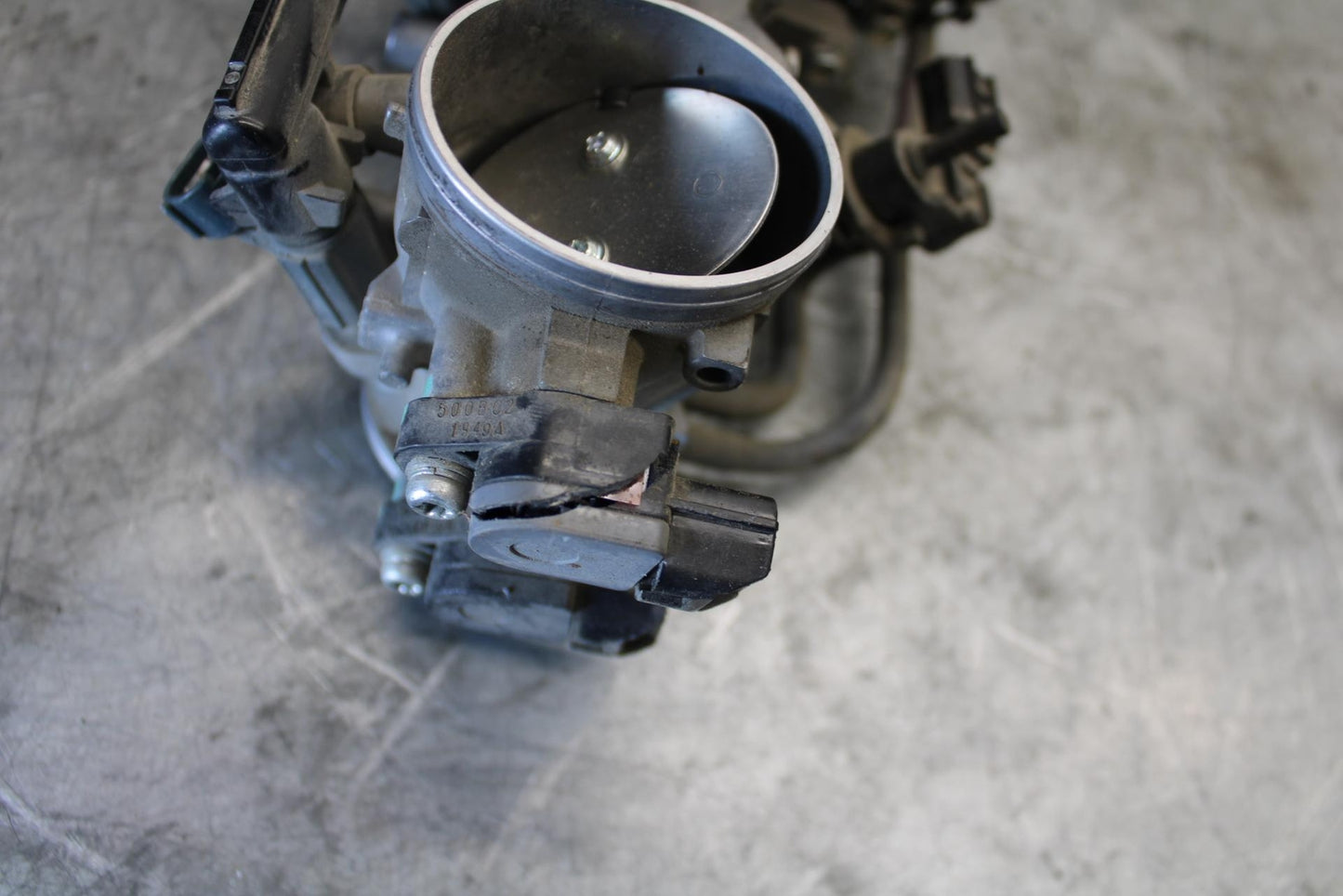 09-12 KAWASAKI NINJA ZX6R MAIN FUEL INJECTORS / THROTTLE BODIES BB544