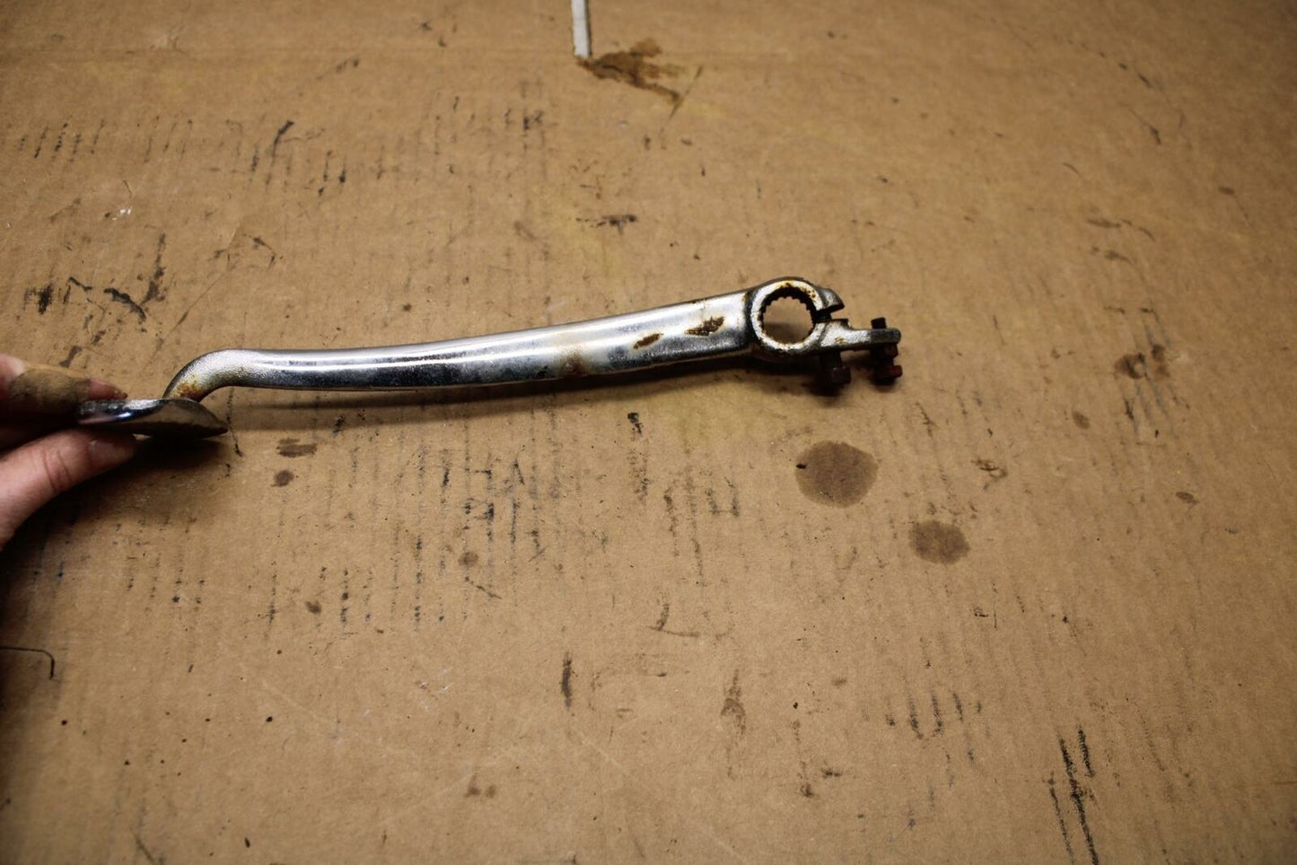 77-79 SUZUKI GS1000 RIGHT REARSET BRAKE FOOT PEDAL BB379