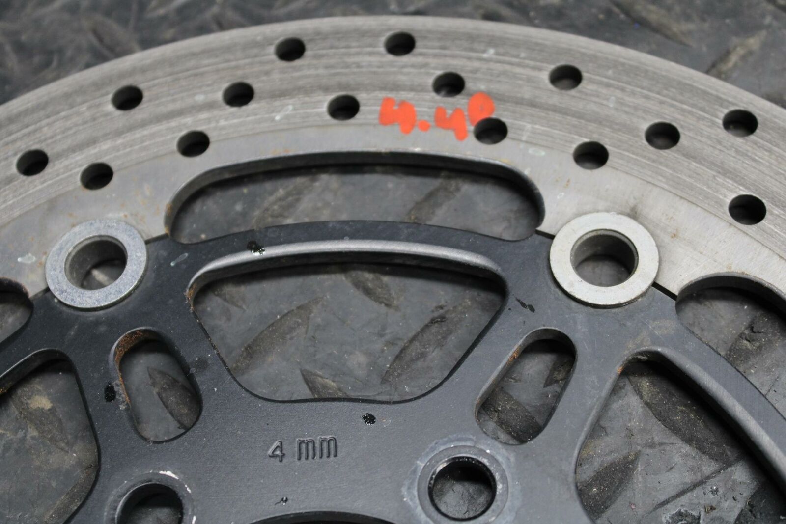 03 SUZUKI SV650S FRONT LEFT RIGHT BRAKE ROTORS DISCS BB219