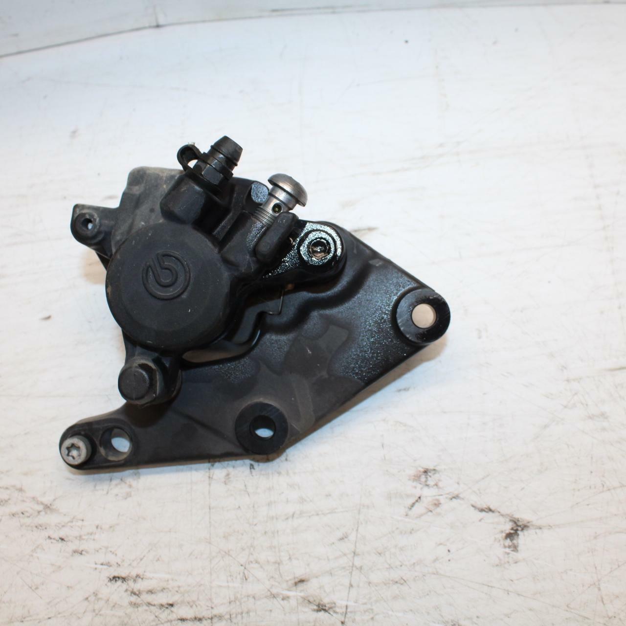 06-12 BMW F800ST REAR BACK BRAKE CALIPER W MOUNT BRACKET BB291