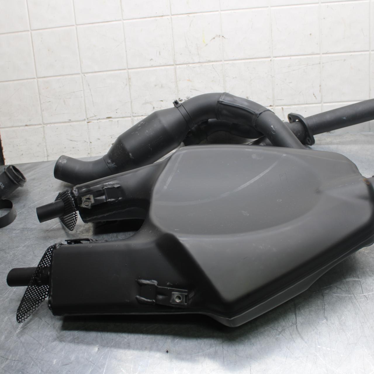 2009 Aprilia Shiver 750 SL750 FULL EXHAUST SYSTEM HEADERS PIPE MUFFLER BB506