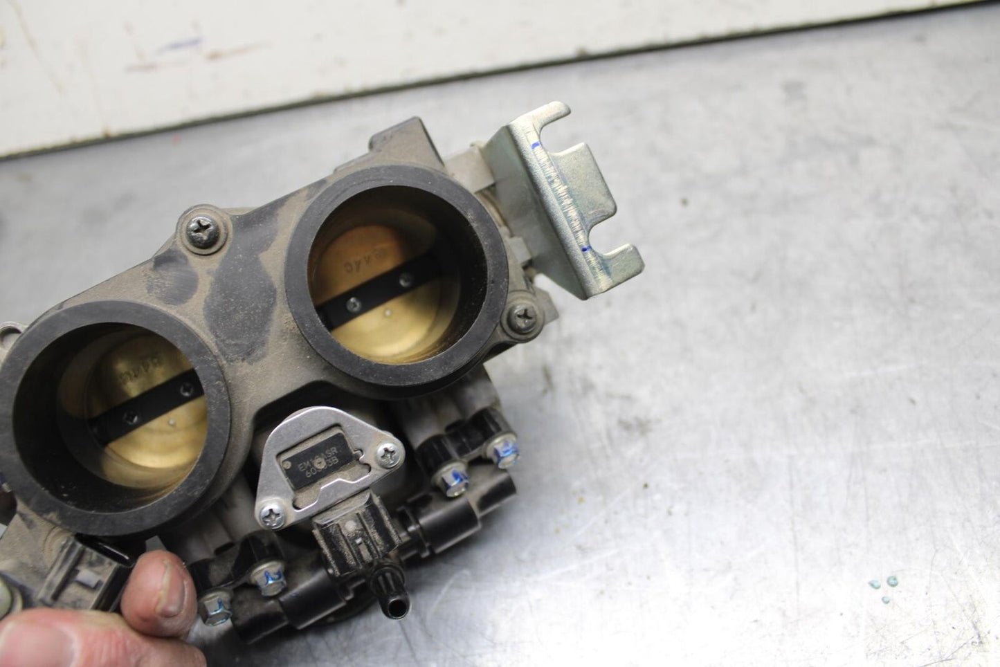 17 HONDA CRF1000LD AFRICA TWIN DCT ABS THROTTLE BODY BODIES BB97